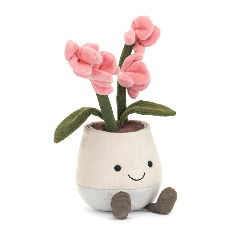 Peluche Amuseable Orchidée Rose Jellycat cote