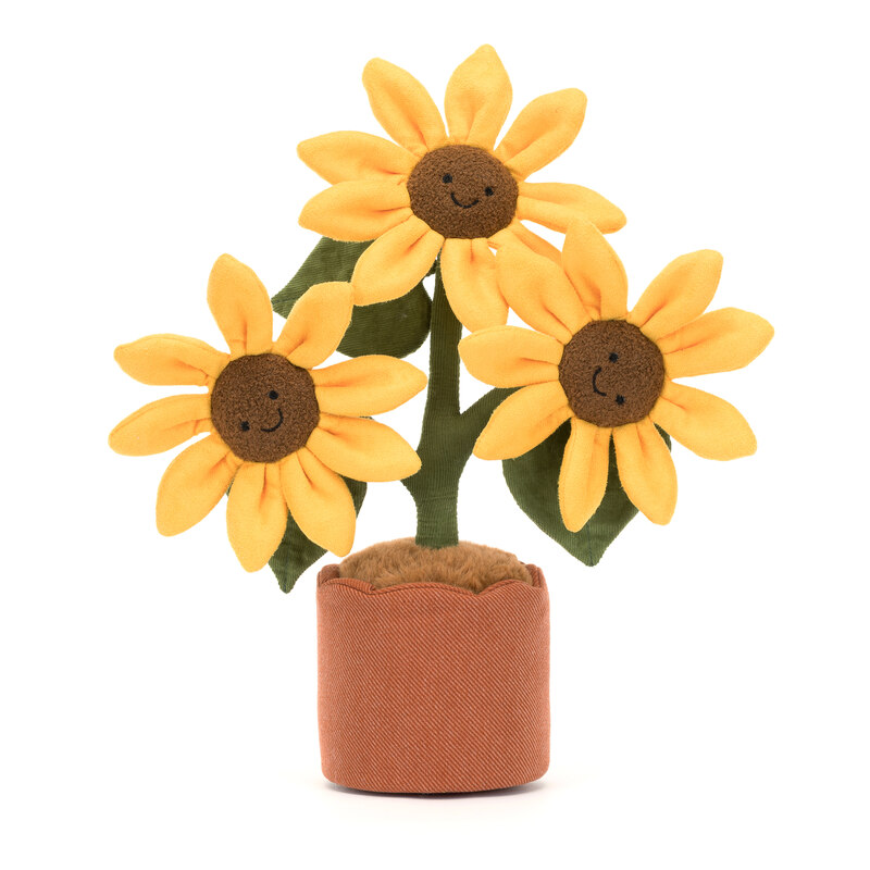 Peluche Amuseable Tournesol Jellycat face