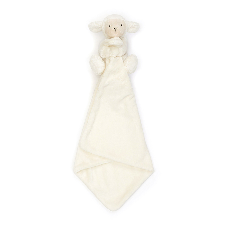 Peluche avec doudou Agneau Bashful Lamb Jellycat Produit face