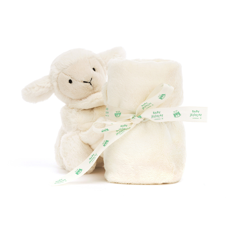 Peluche avec doudou Agneau Bashful Lamb Jellycat Produit face2