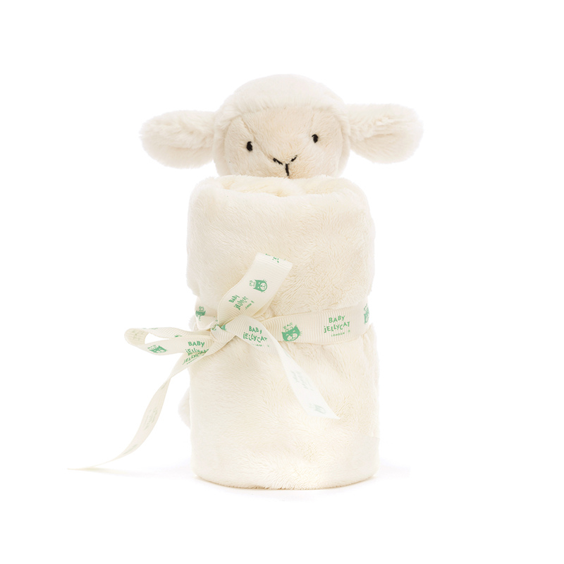 Peluche avec doudou Agneau Bashful Lamb Jellycat Produit face3