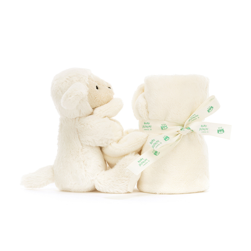 Peluche avec doudou Agneau Bashful Lamb Jellycat Produit profil