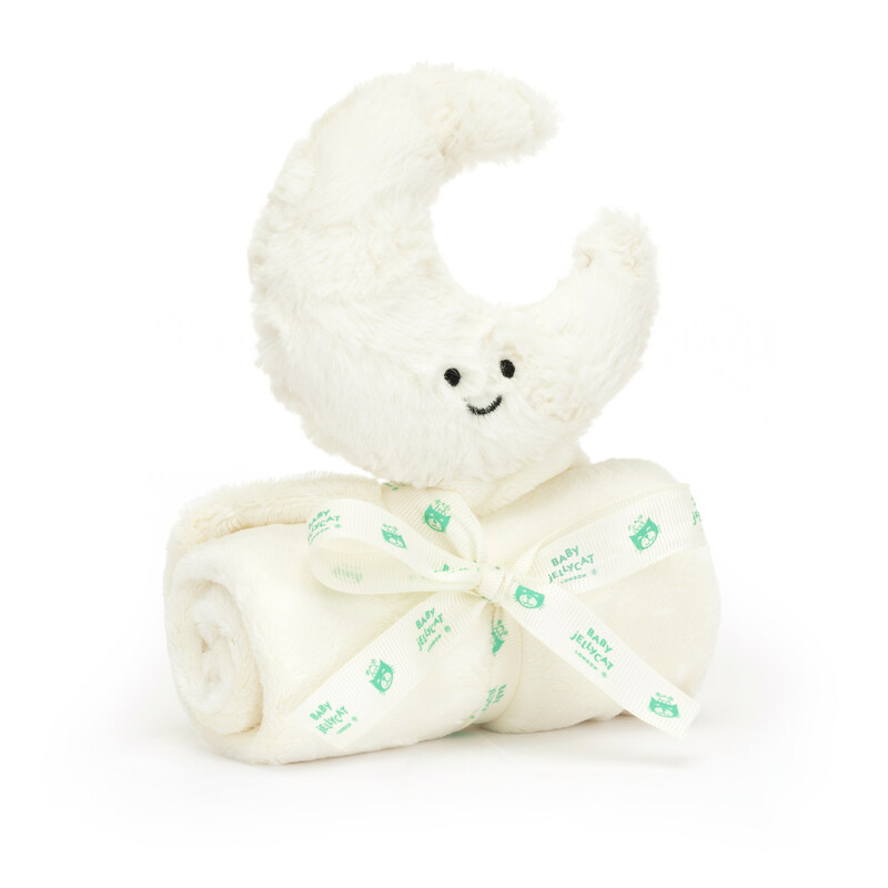 Peluche avec doudou Amuseable Moon Soother Jellycat biais