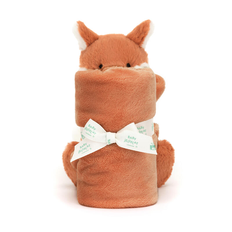 Peluche avec doudou Bashful Fox Soother Jellycat avant