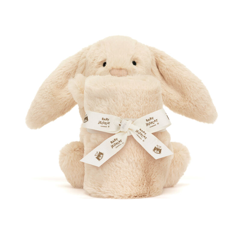 Peluche avec doudou Bashful Luxe Bunny Soother Jellycat avant