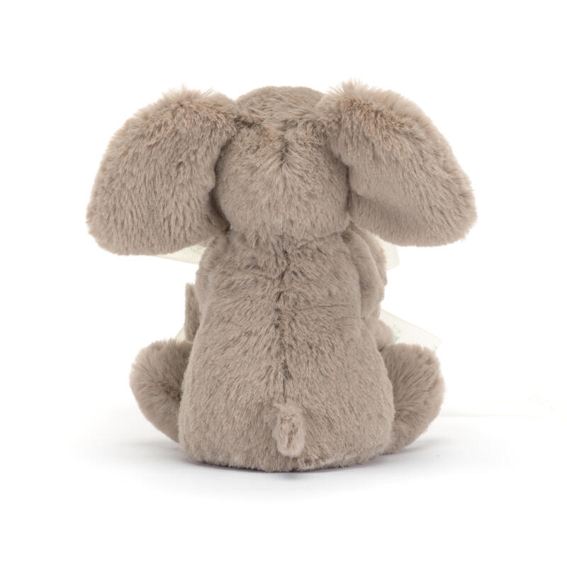 Peluche avec doudou Smudge Elephant Soother Jellycat arriere