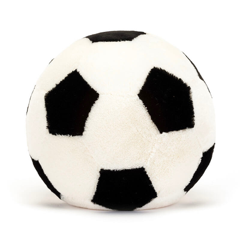 Peluche ballon de foot Amuseable Sports Football Jellycat dos