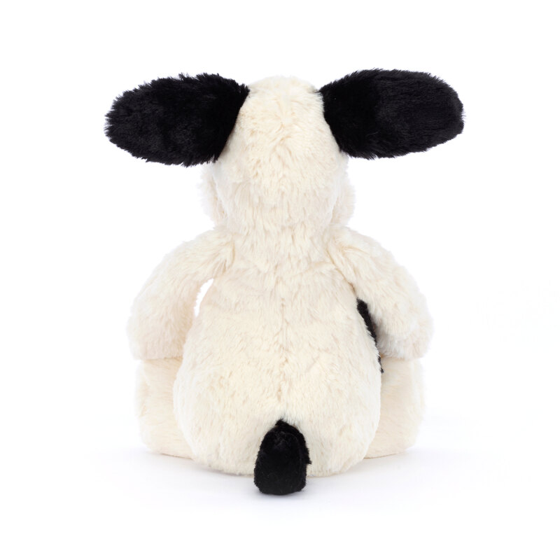 Peluche Bashful Black & Cream Puppy Jellycat arriere