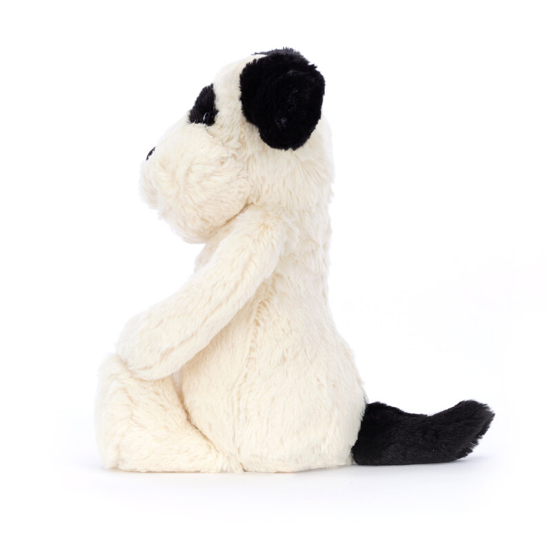 Peluche Bashful Black & Cream Puppy Jellycat cote