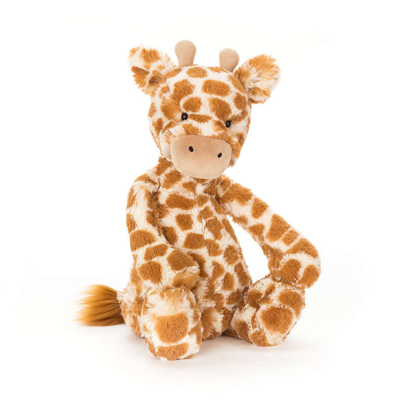 Peluche Bashful Giraffe Original Jellycat produit face