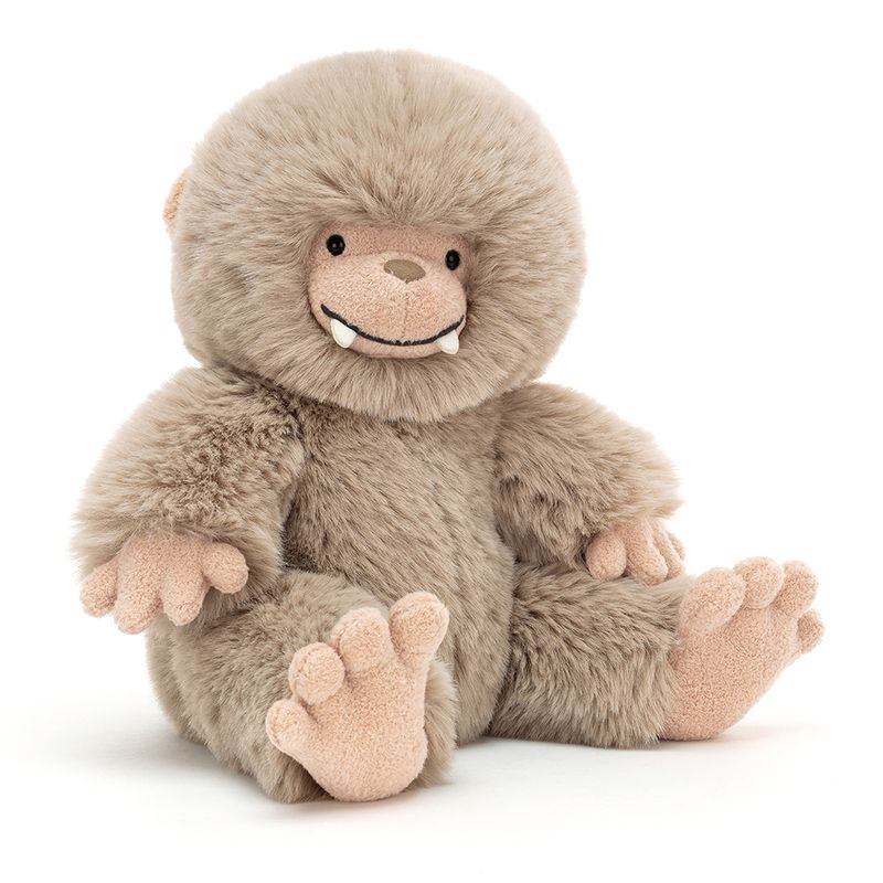 Peluche Bo Bigfoot Jellycat profil