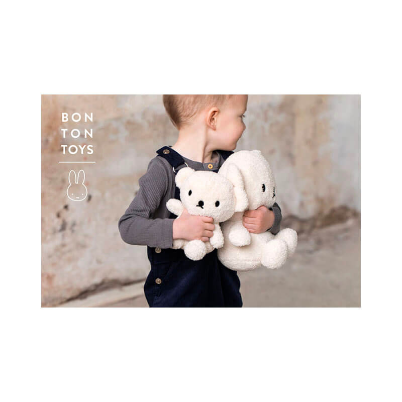 Peluche Miffy Terry 23cm Crème Bon Ton Toys - Bambinou