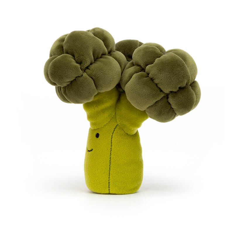 Peluche brocoli Vivacious Vegetable Broccoli Jellycat profil