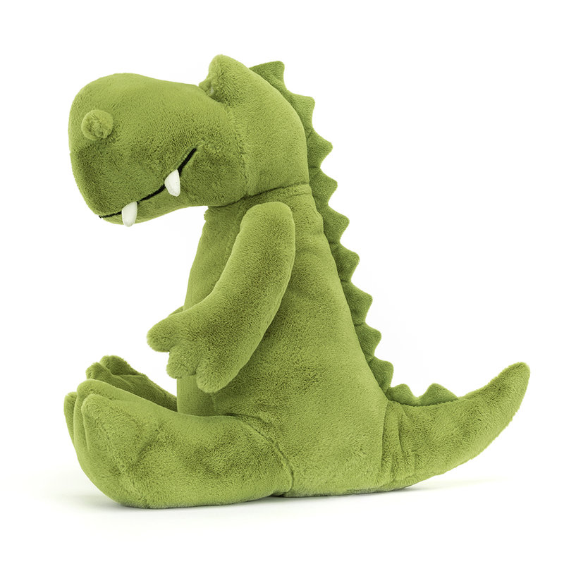 Peluche Bryno Dino Jellycat profil 
