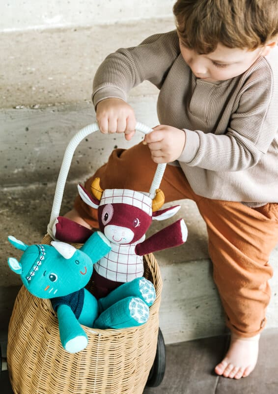 Peluche câline Rosalie Lilliputiens Enfant