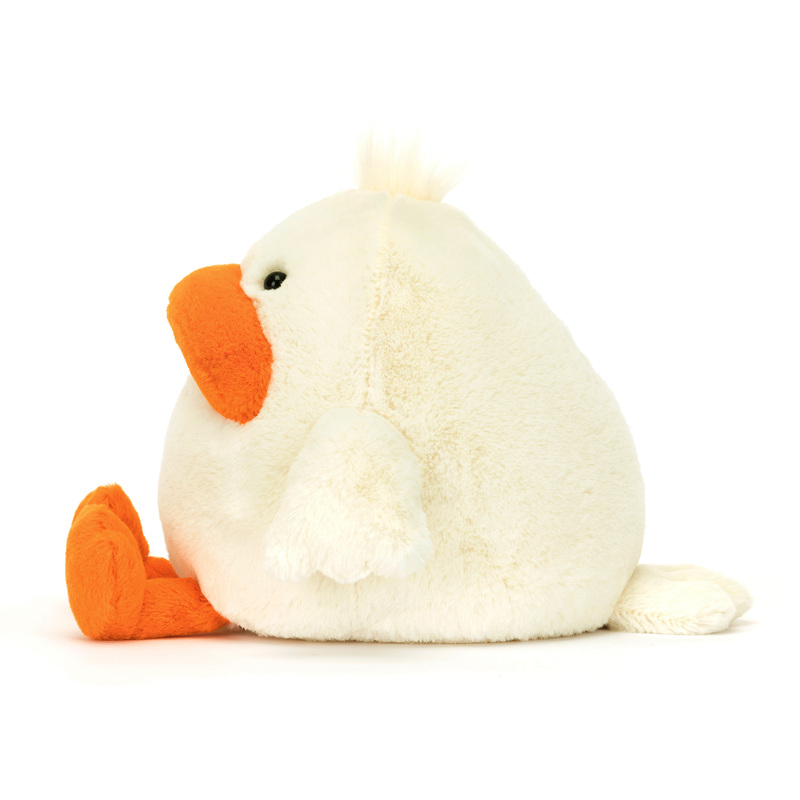 Peluche Canard Delia Duck Jellycat profil