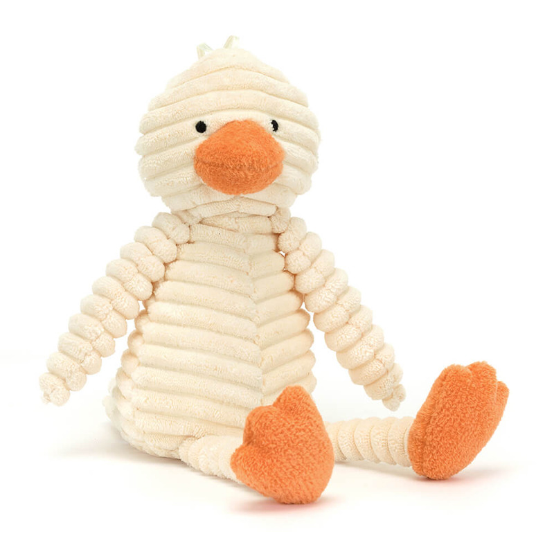Peluche canneton Cordy Roy Baby Duckling Jellycat Produit cote
