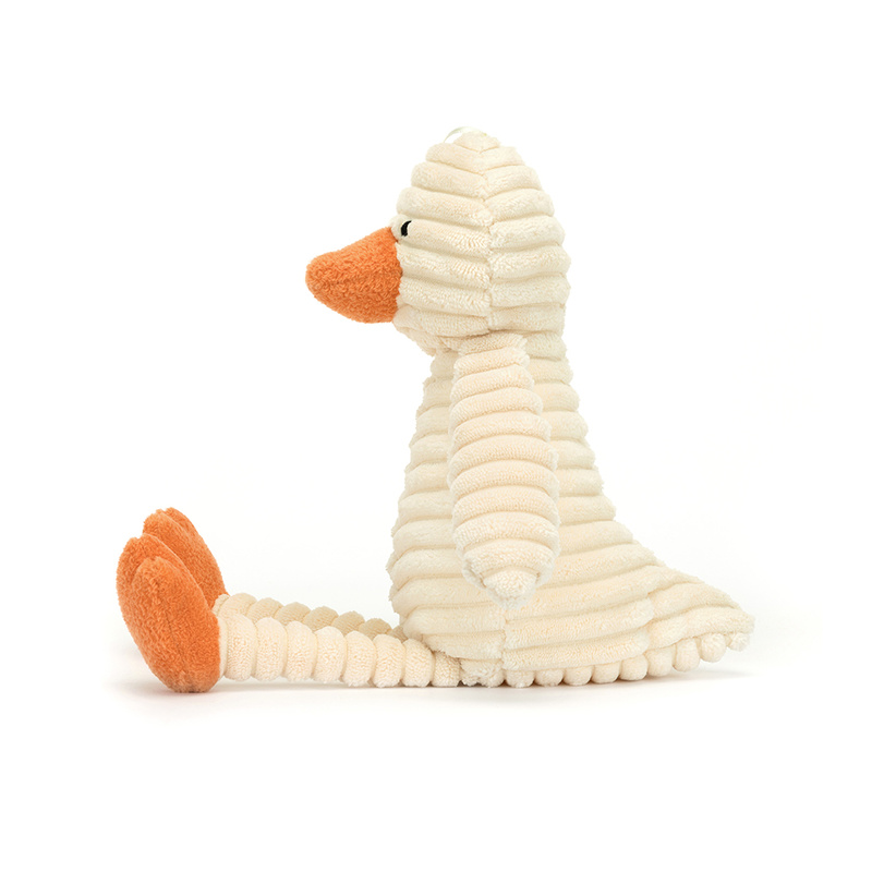 Peluche canneton Cordy Roy Baby Duckling Jellycat Produit profil