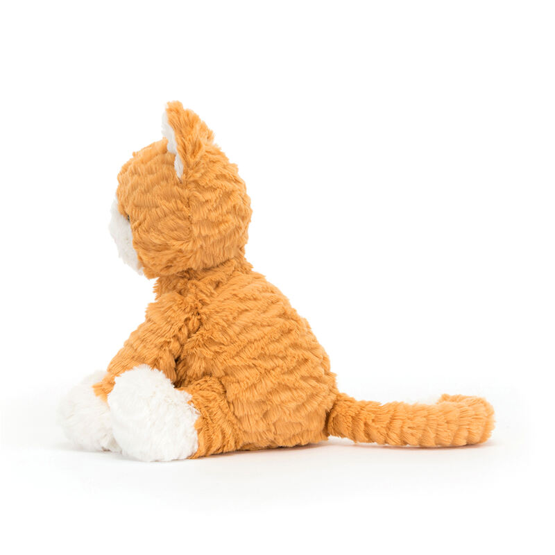 Peluche chat roux Fuddlewuddle Medium Jellycat cote