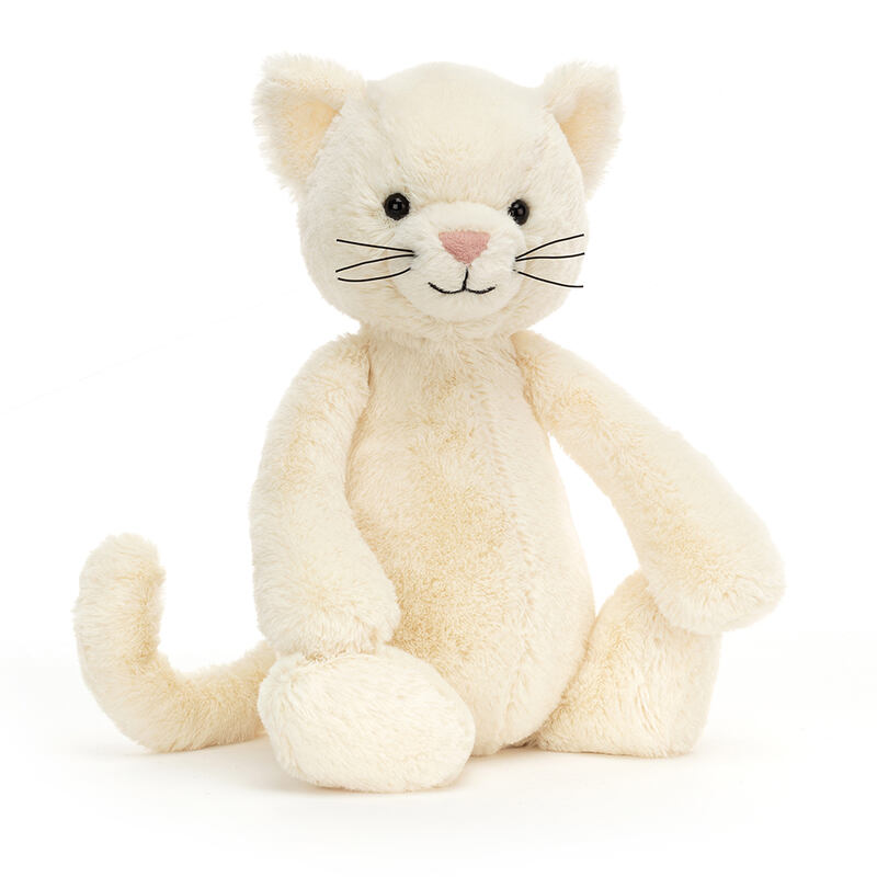 Peluche Chaton Bashful Medium Jellycat produit face