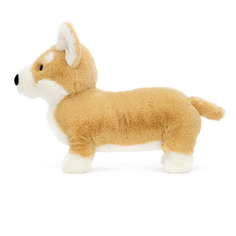 Peluche chien Betty Corgi Jellycat cote