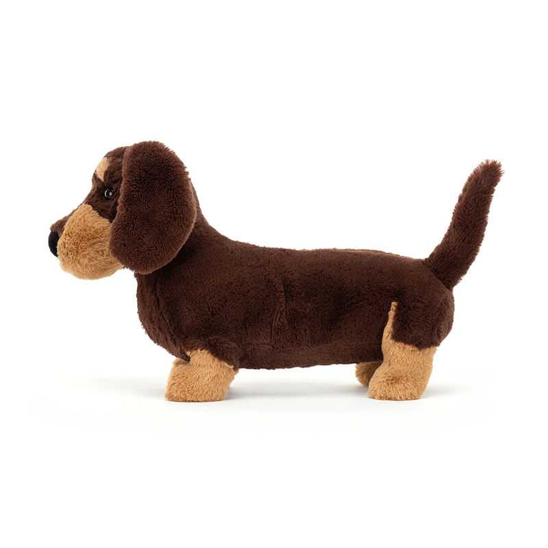 Peluche chien Otto Sausage Dog Jellycat cote