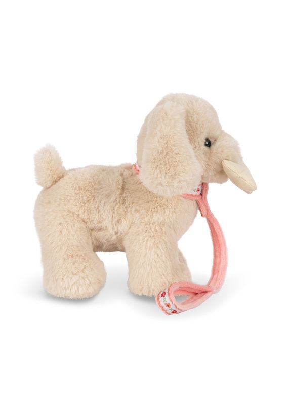 Peluche Chiot Aiko Dans Son Panier Konges Slojd