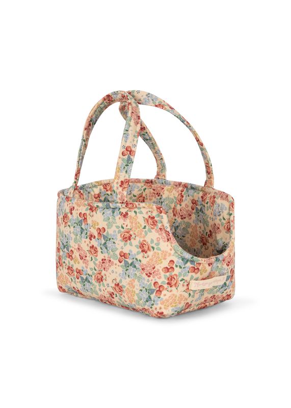 Peluche Chiot Aiko Dans Son Panier Konges Slojd