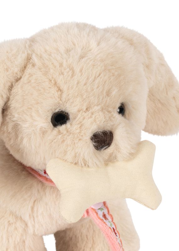 Peluche Chiot Aiko Dans Son Panier Konges Slojd