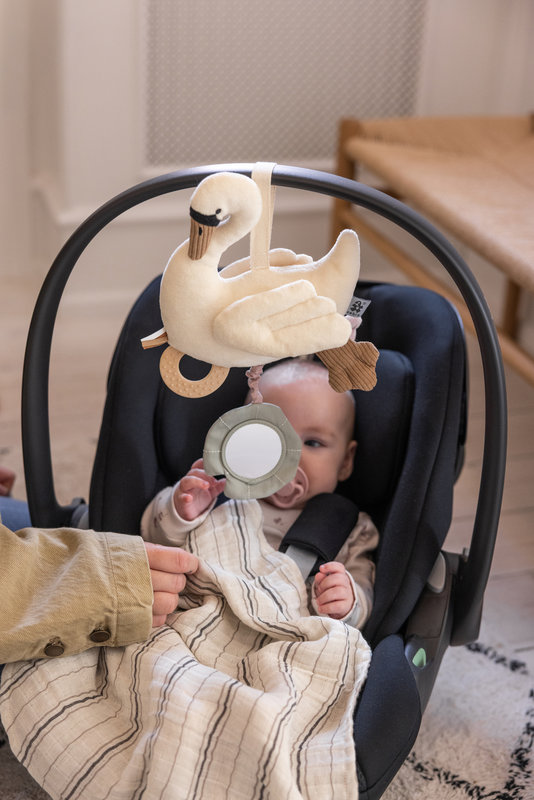 Peluche d'activité à suspendre Cygne Sebra lifestyle 3