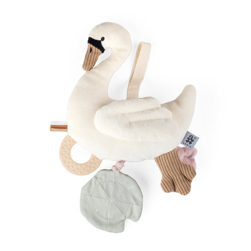 Peluche d'activité à suspendre Cygne Sebra produit