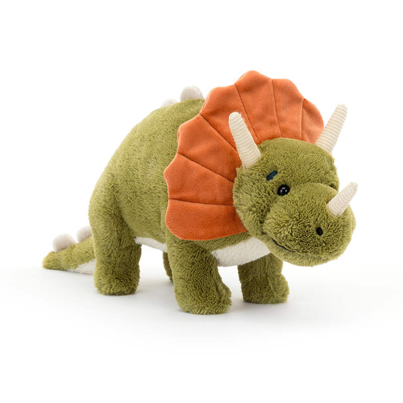 Peluche dino Archie Dinosaur Jellycat arriere produit face