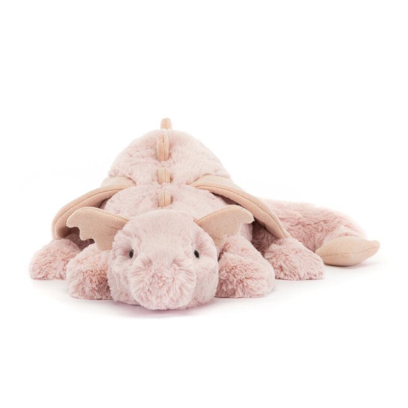 Peluche dragon assoupi Grand Format Jellycat avant