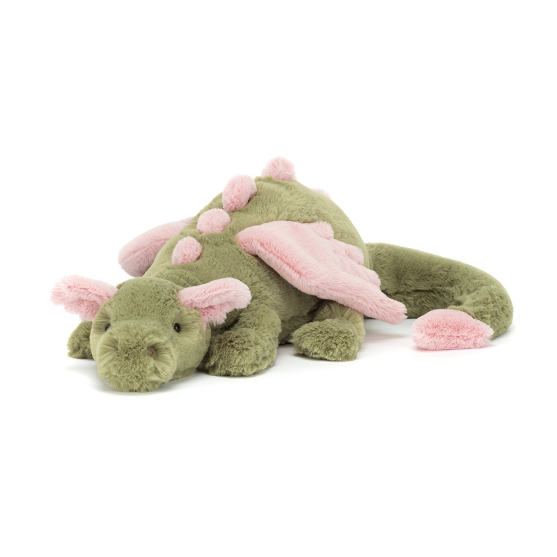 Peluche Dragon Malachy Jellycat cote
