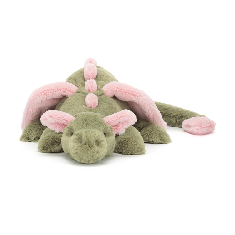 Peluche Dragon Malachy Jellycat face