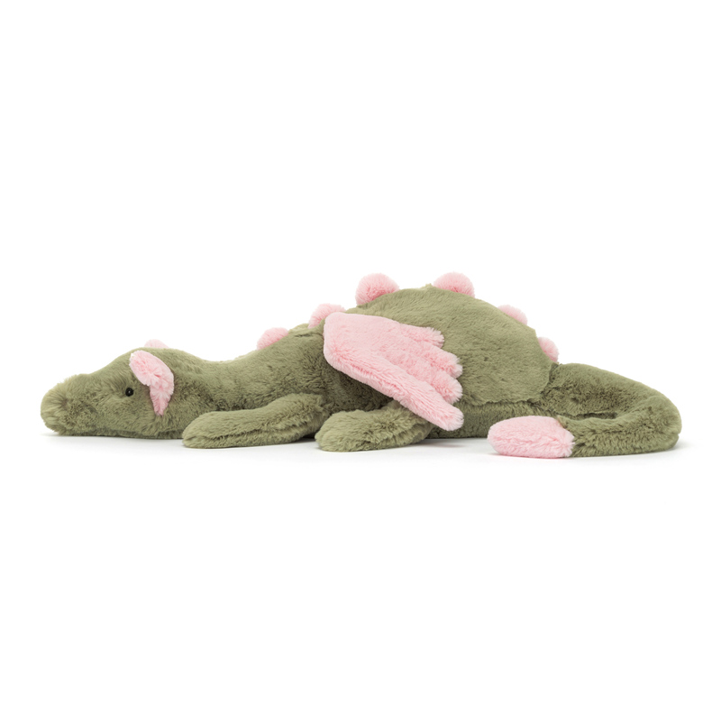 Peluche Dragon Malachy Jellycat profil