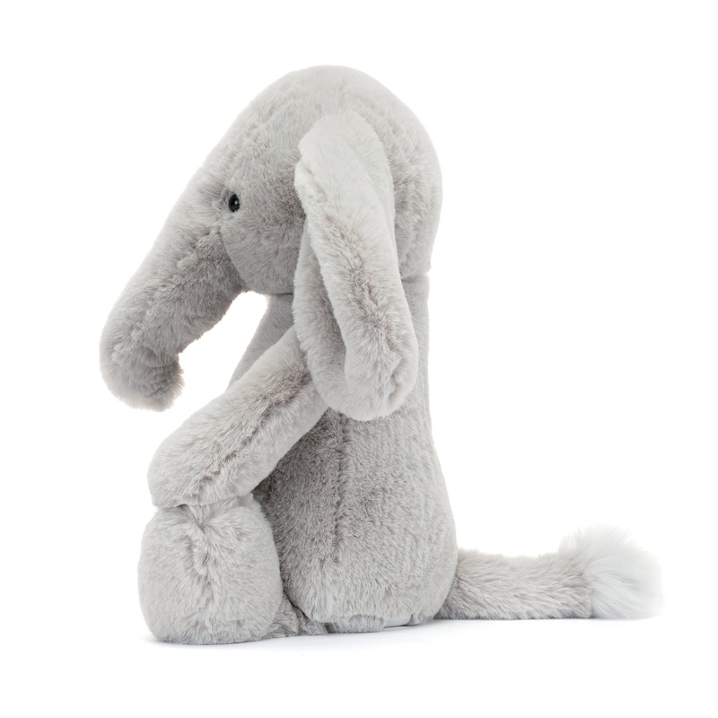 Peluche Elephant Bashful Luxe Thuddeus Original Jellycat profil
