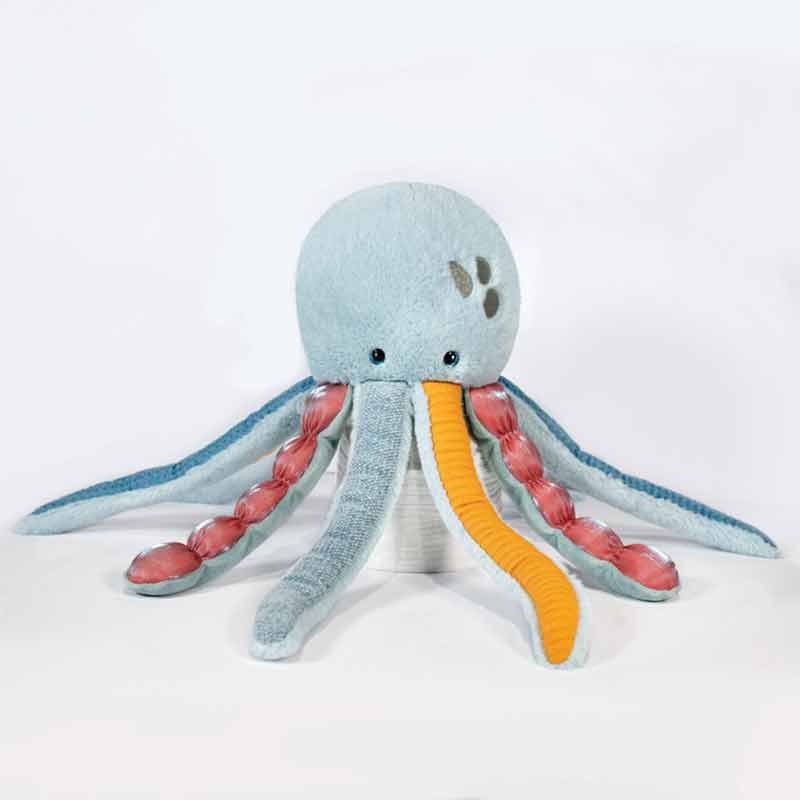 Peluche d'éveil Méduse Trésors Marins 35 cm Histoire d’Ours