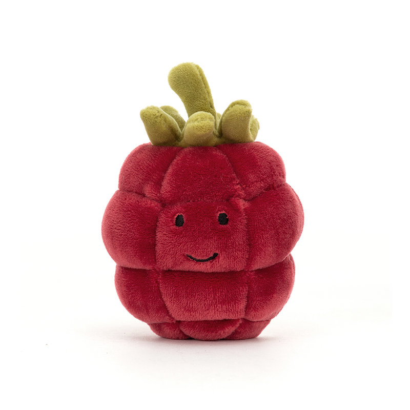 Peluche Fabulous Framboise Fruit Raspberry Jellycat face