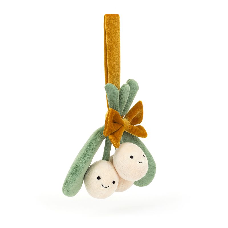 Peluche Gui Amuseable Mistletoe Jellycat profil