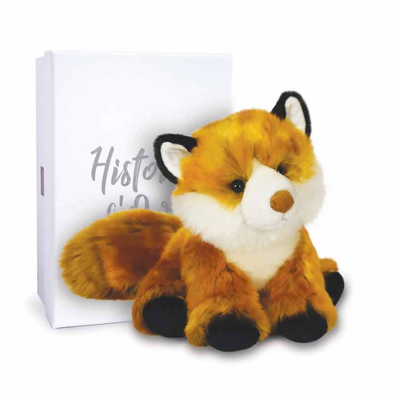 Peluche Gus le Renard Histoire d’Ours Packaging