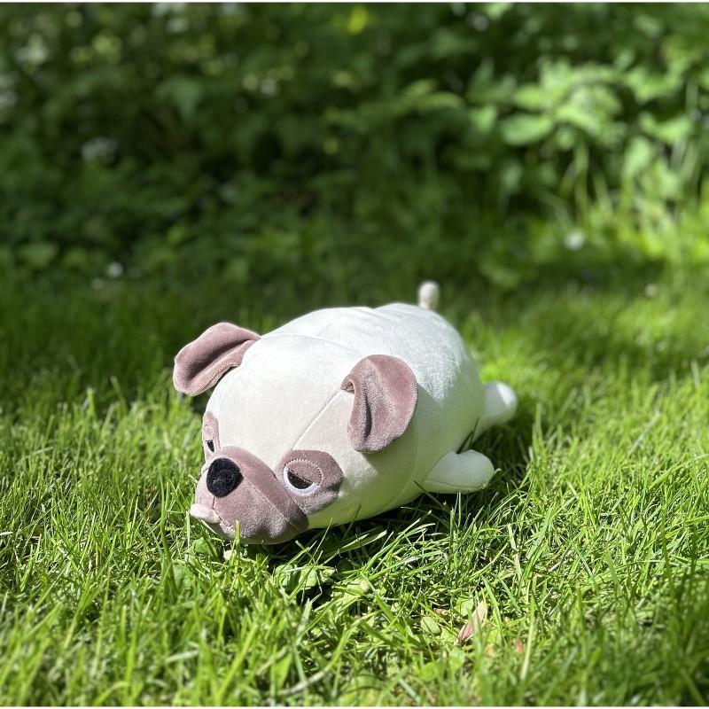 Peluche Hana le Bulldog 27 cm NEMU NEMU lifestyle 1