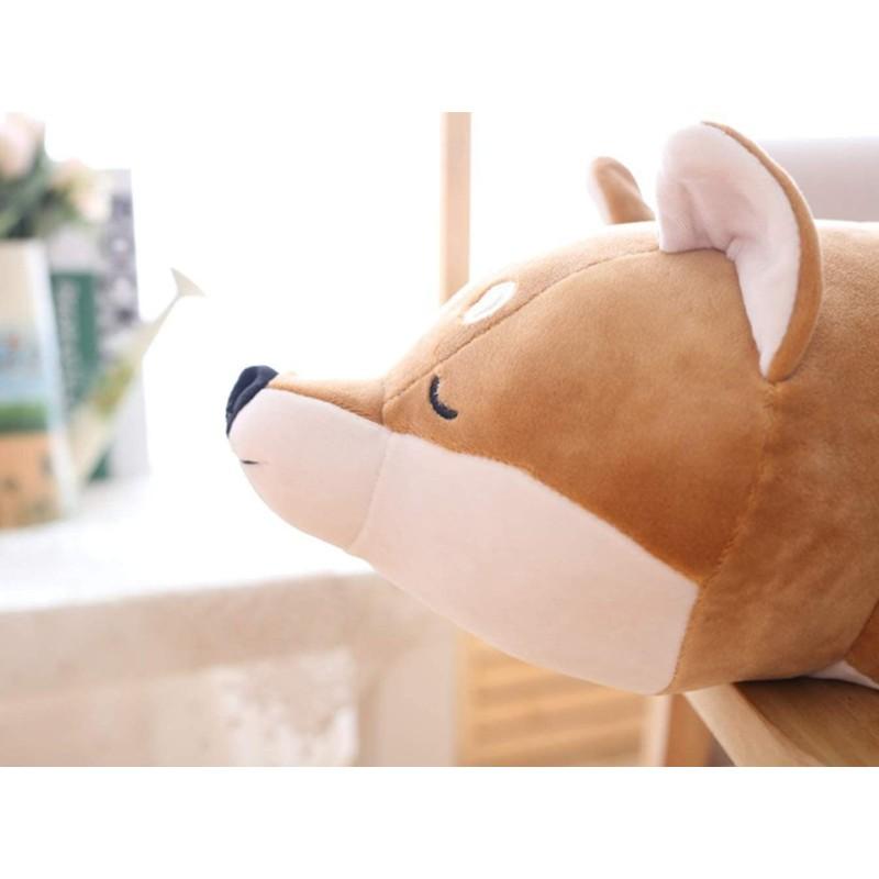 Peluche Kotarou le Chien Shiba 52 cm NEMU NEMU tête