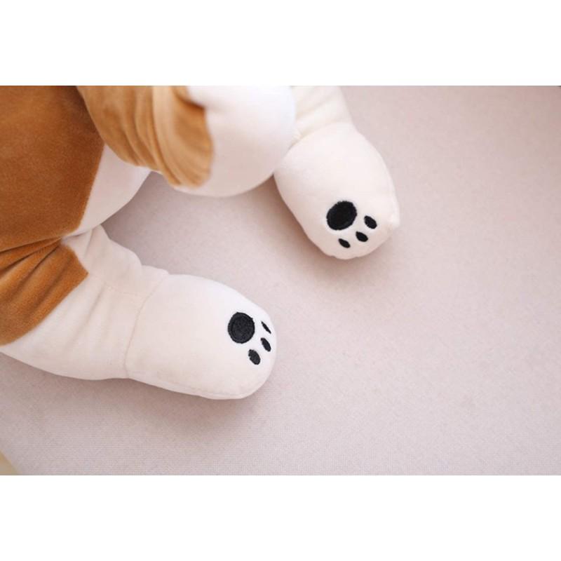 Peluche Kotarou le Chien Shiba 52 cm NEMU NEMU pattes