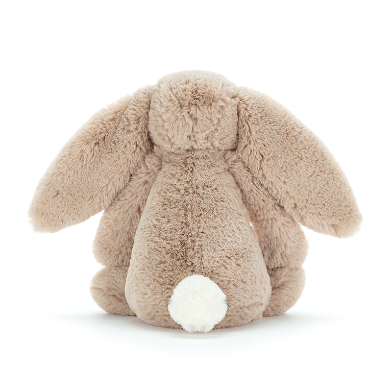 Peluche Lapin Bashful Bunny Beige Original Medium Jellycat profil
