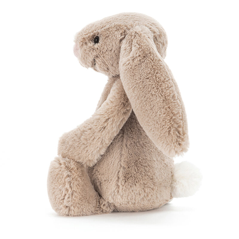 Peluche Lapin Bashful Bunny Beige Small Jellycat face