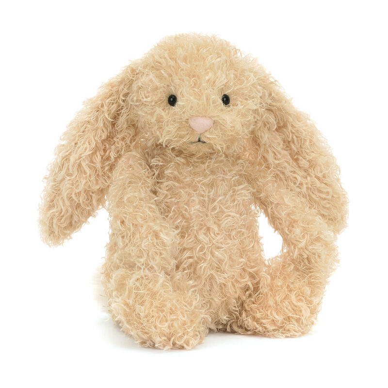 Peluche Lapin Bashful Luxe Bunny Curly Original Jellycat cote