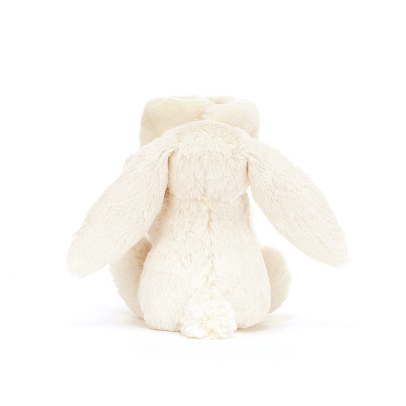 Peluche Lapin Berry Blossom Cream Bunny avec doudou Jellycat dos