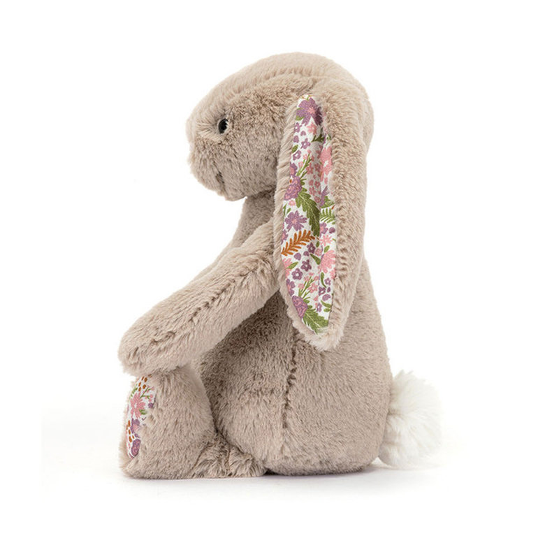 Peluche Lapin Blossom Beige Bunny 'Petal' Small Jellycat côté
