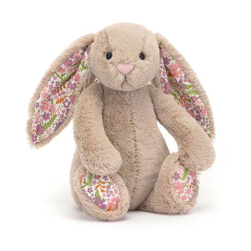 Peluche Lapin Blossom Beige Bunny 'Petal' Small Jellycat profil